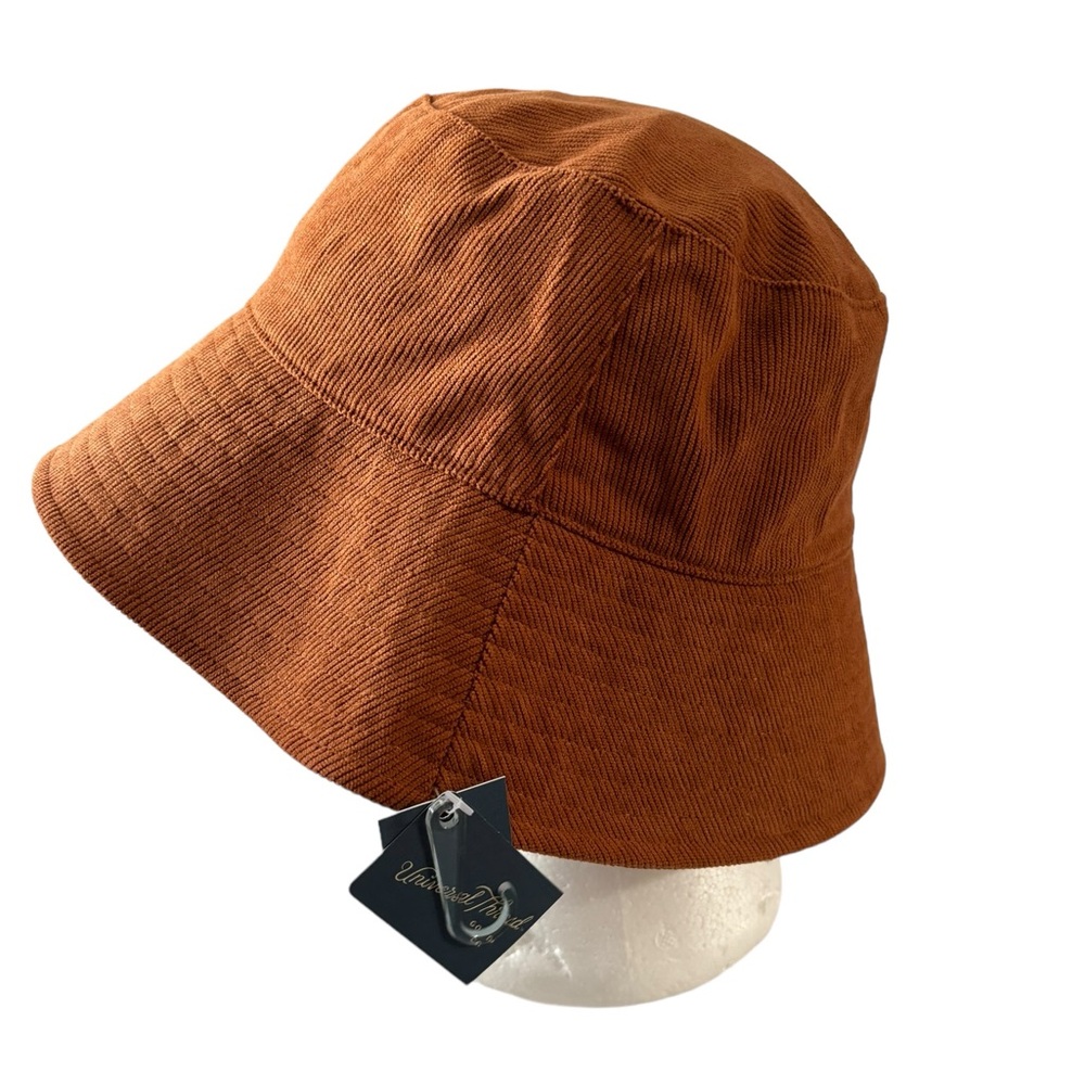 Universal Thread Corduroy Orange Bucket Hat - Picture 3 of 9